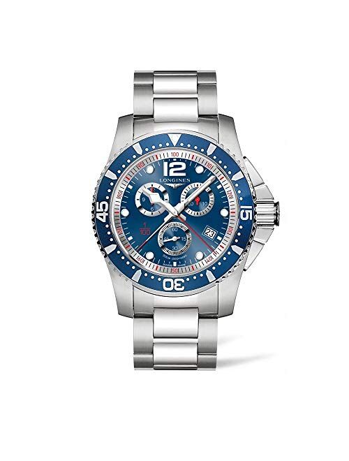 Longines HydroConquest Chronograph Blue Dial Mens Watch L38434966