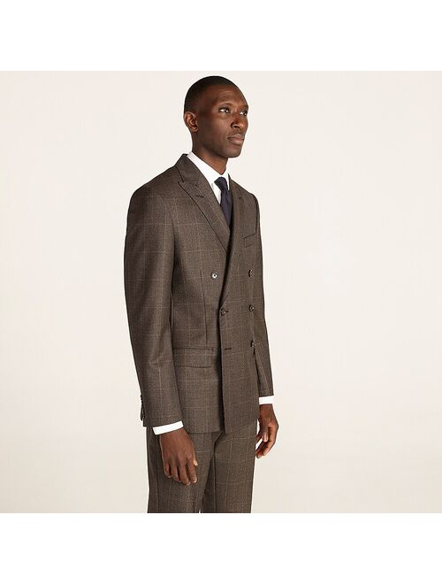 J.Crew Ludlow Slim-fit double-breasted suit jacket in Italian wool