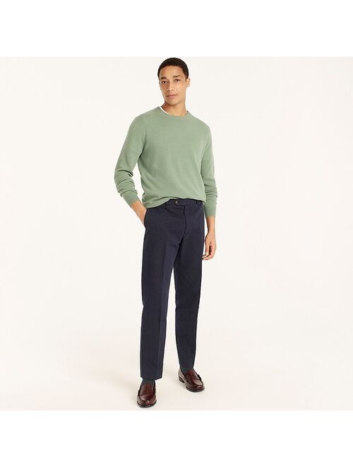 J.Crew Garment-dyed cotton-linen chino suit pant