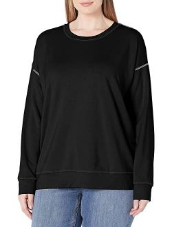 Contrast Stitch Pullover