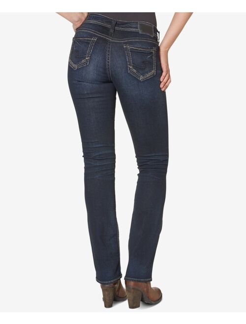 Silver Jeans Co. Suki Mid Rise Curvy Slim Bootcut Jeans