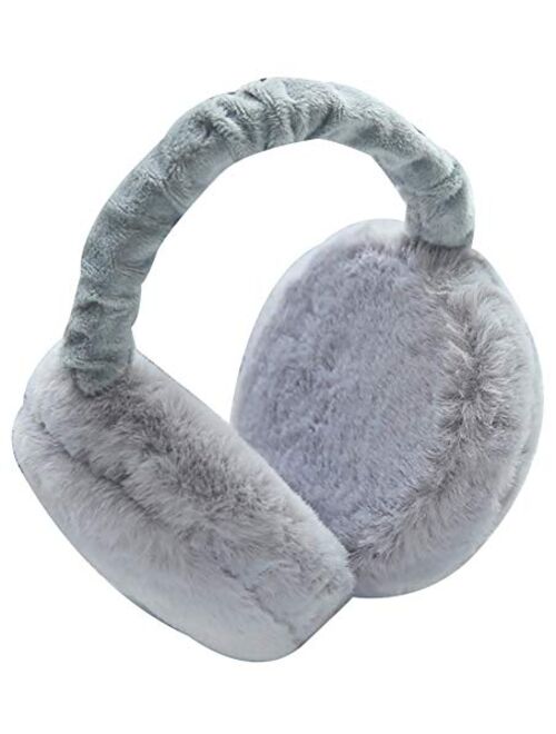 Caistre Ear Muffs for Women Warm Fur Earmuffs Ear Warmers Ear Muffs for Girls Winter Ear Covers for Outdoor Winter Accessory