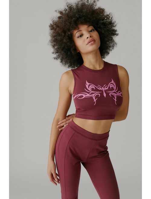 Urban outfitters UO Tattoo Drea Cropped Top