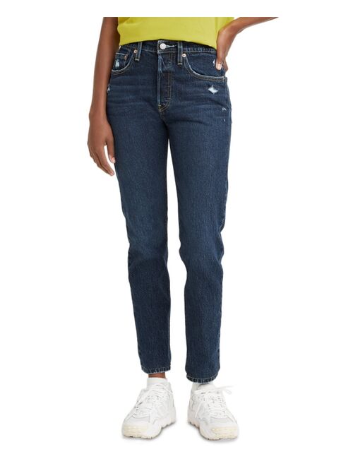 Levi's Women's 501 Distressed Skinny Jeans