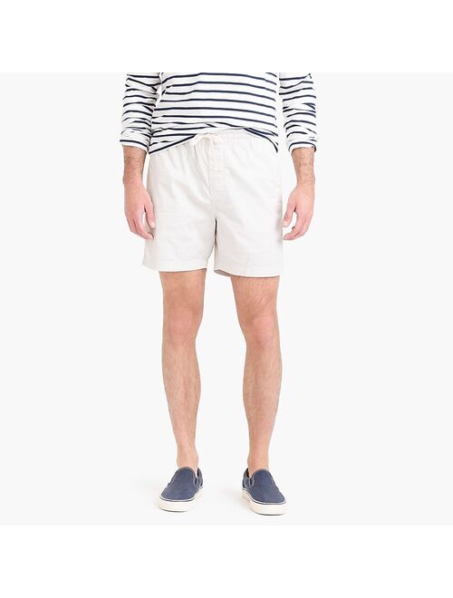 J.Crew 6" dock stretch relaxed fit chino short