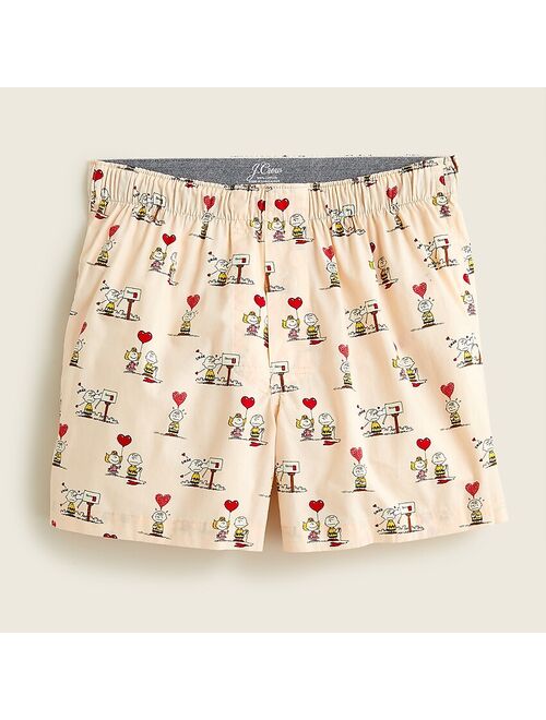 Peanuts® X J.Crew E-Waist Printed Boxers