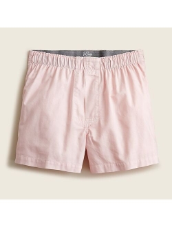 Broken-in organic cotton oxford boxers