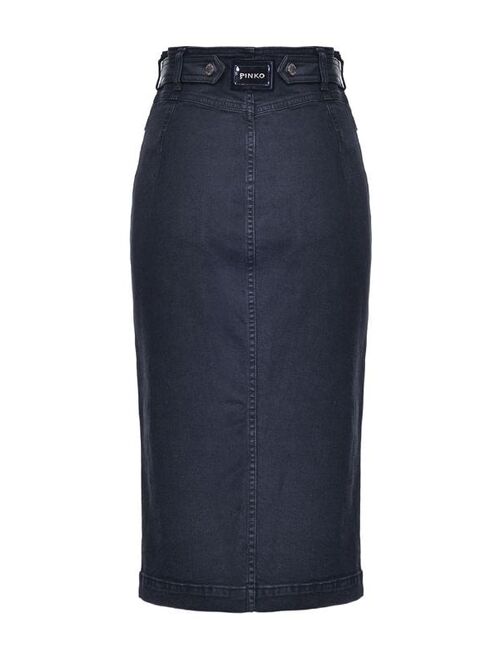 Pinko rear split pencil skirt