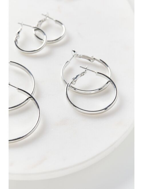 Urban outfitters Thin Hoop Earring Set