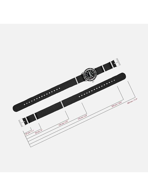 Marathon Watch Company™ 18mm Nylon Defense Standard Watch Strap