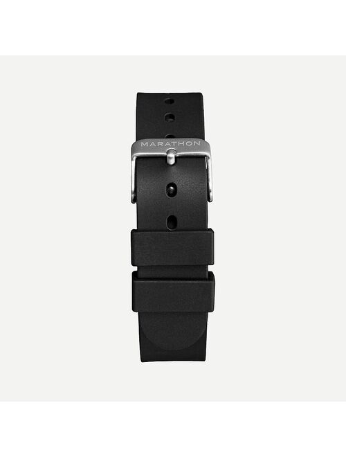 J.Crew Marathon Watch Company™ 22mm Two-piece Rubber Dive Watch Strap