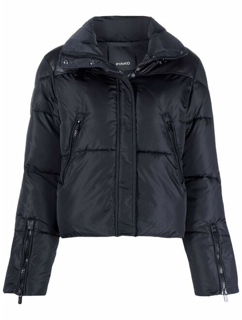 Pinko zip-fastening padded jacket