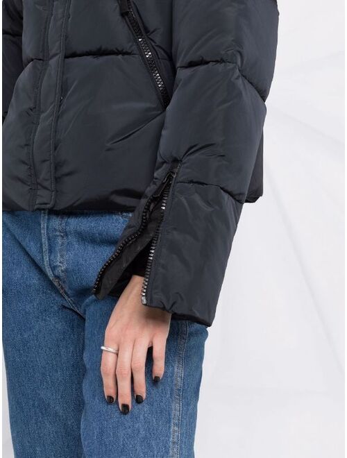 Pinko zip-fastening padded jacket