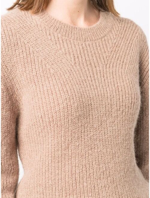 Pinko ribbed crew-neck jumper