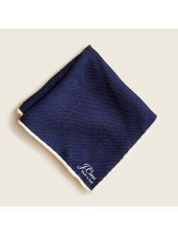 Italian wool pocket square