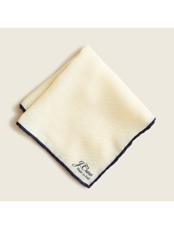 Italian wool pocket square