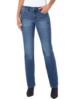 Liverpool Sadie Straight Eco Friendly Jeans in Whitney