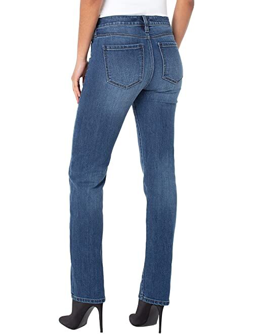 Liverpool Sadie Straight Eco Friendly Jeans in Whitney