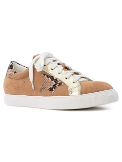 RF ROOM OF FASHION Women's Casual Low Top Trendy Golden Goose dupes Fashion Sneakers Flats