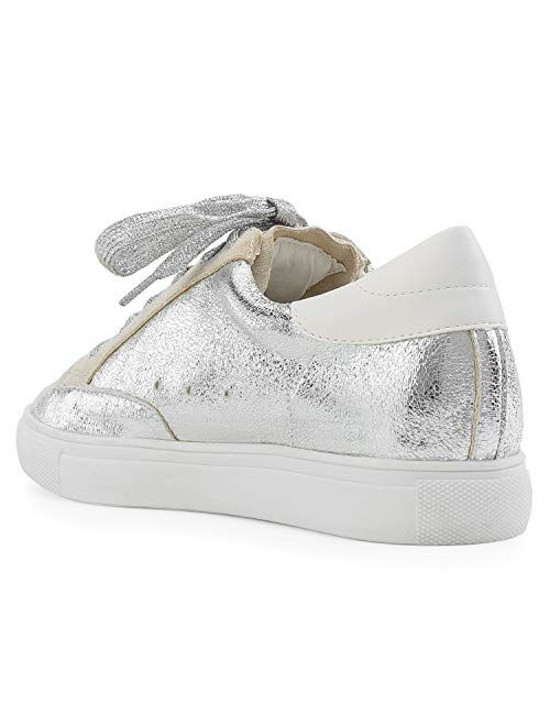 RF ROOM OF FASHION Women's Casual Low Top Trendy Golden Goose dupes Fashion Sneakers Flats