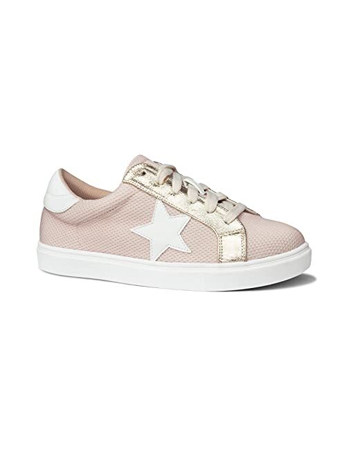 PARTY Women's Fashion Star Sneaker Lace Up Low Top Comfortable Cushioned golden goose dupes Walking Shoes