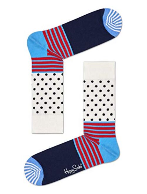 Happy Socks Men's Stripes & Dots Socks