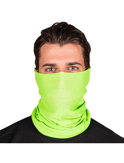 S A Store S A - 1 UV Face Shield - Multipurpose Neck Gaiter, Balaclava, Elastic Face Mask for Men and Women