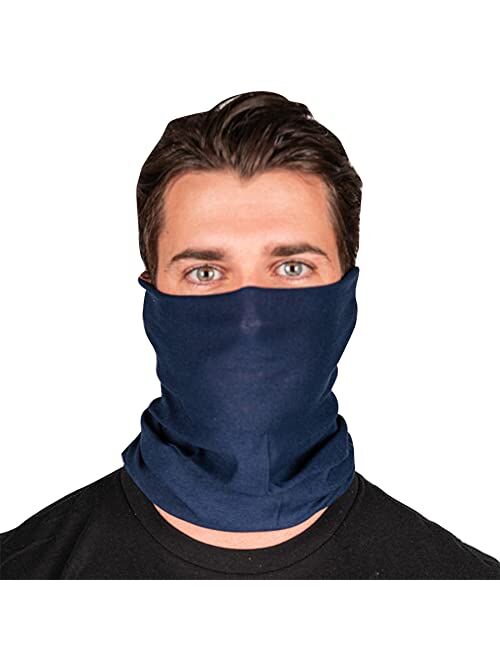 S A Store S A - 1 UV Face Shield - Multipurpose Neck Gaiter, Balaclava, Elastic Face Mask for Men and Women