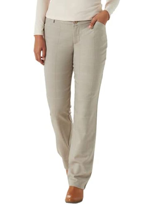 Lee Women's Wrinkle Free Relaxed Fit Straight Leg Pant