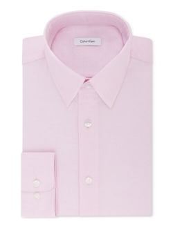 Men's STEEL Classic/Regular Non-Iron Stretch Performance Dress Shirt