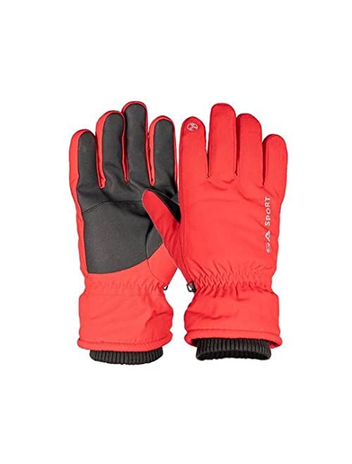 S A Store S A SA Adult Winter Gloves with Fleece Lining for Men Women, Full Finger Touch Screen Warm Thermal Glove