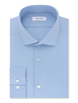 Men's STEEL Slim-Fit Non-Iron Stretch Performance Dress Shirt