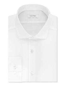 Men's STEEL Slim-Fit Non-Iron Stretch Performance Dress Shirt