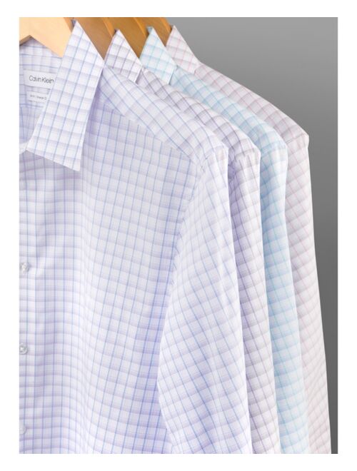 Calvin Klein Logo Slim Fit Stretch Collar Dress Shirt, Online Exclusive