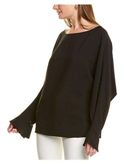 St. John Ruffle Sleeve Blouse