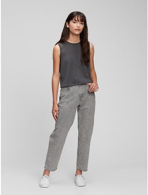 GAP Teen Sky-High Rise Mom Jeans