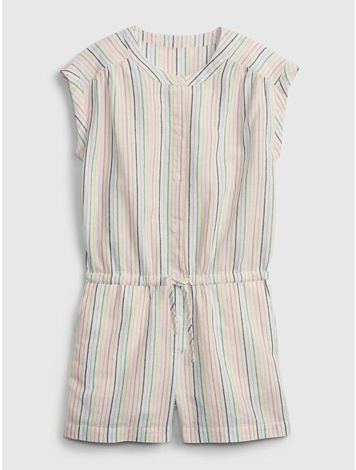 GAP Kids Button-Front Romper