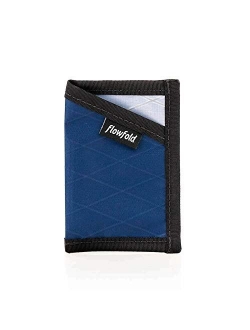 Minimalist Card Holder Durable Slim Front Pocket Wallet, Card Holder Wallet Made in USA (Navy Blue)