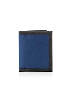 RFID Blocking Outlier Bifold Durable Slim Wallet Front Pocket Wallet, Bifold (Navy Blue)