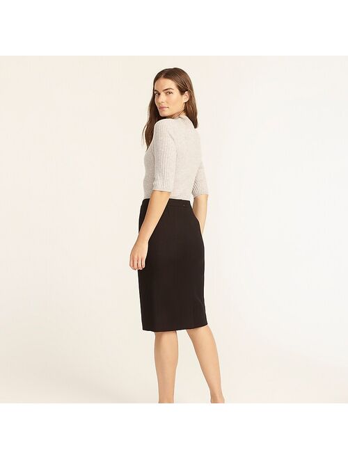 J.Crew No. 2 Pencil® skirt in Italian stretch wool