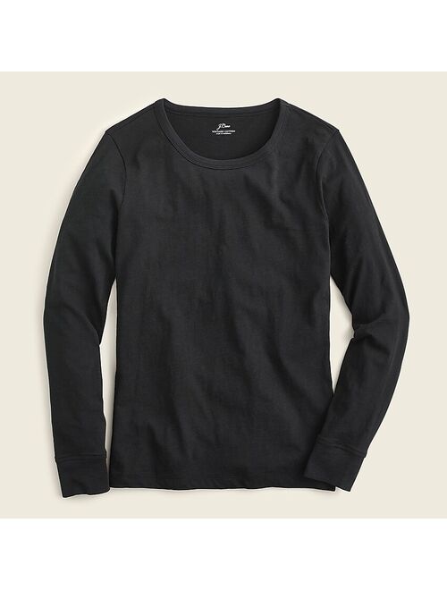 J.Crew Vintage cotton crewneck long-sleeve T-shirt