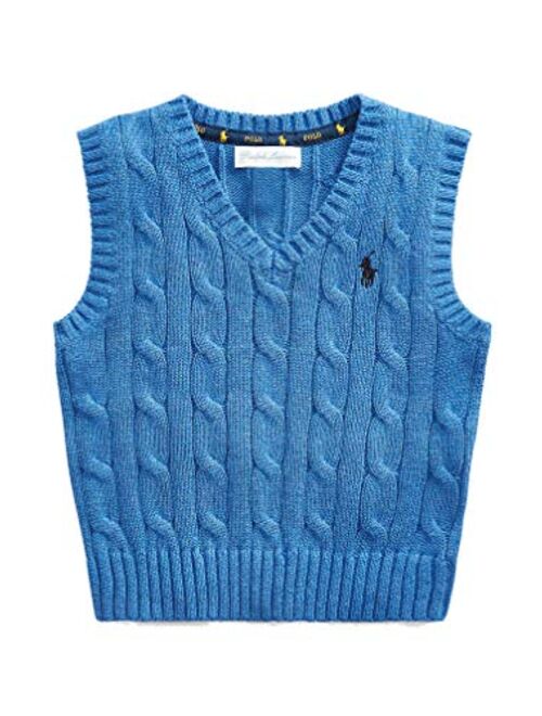Polo Ralph Lauren Boys Cable-Knit Sweater Vest