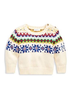 Boy's Wool-Blend Sweater