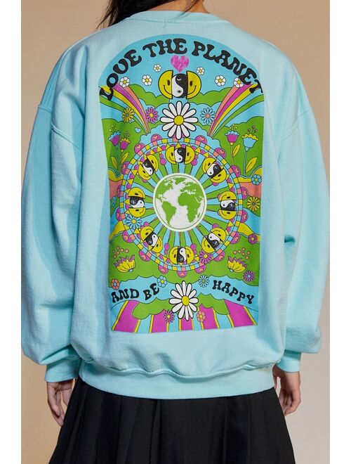 Project Social T Love The Planet Pullover Sweatshirt