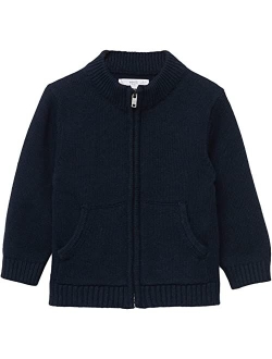 Lukeb Full Zipper Cardigan (Infant/Toddler/Little Kids)