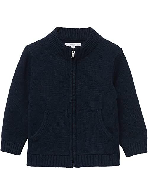 Mango Lukeb Full Zipper Cardigan (Infant/Toddler/Little Kids)