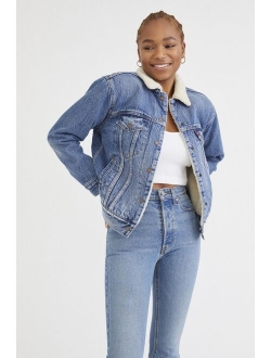 Levis Ex-Boyfriend Sherpa Denim Trucker Jacket