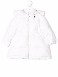 cotton hooded raincoat