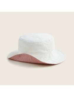 Kids' garment-dyed bucket hat