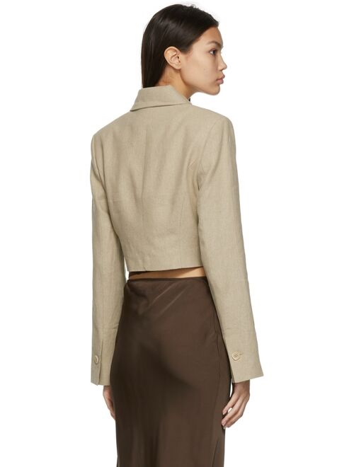 Jacquemus Beige 'La Veste Limao' Jacket